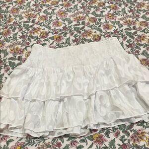Lilly Pulitzer white Tahlia cover up skirt small
